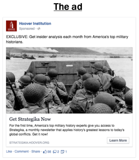 Strategika Facebook Ad