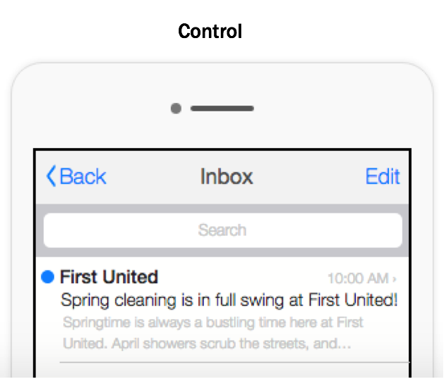 Experiment 4057 - Email Metrics - Control