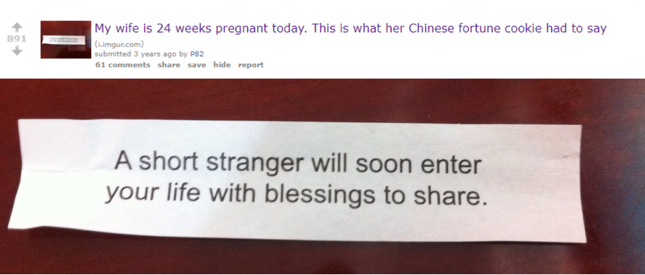 Good Fortune Example