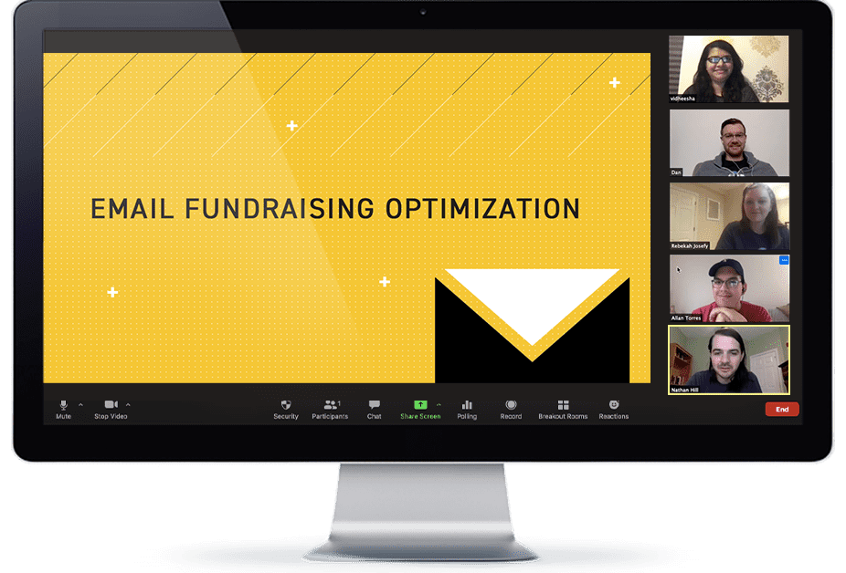 Email Fundraising Optimization CFOP virtual workshop