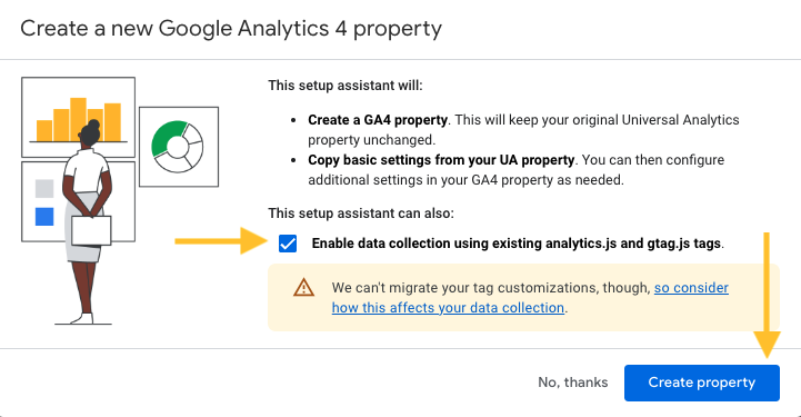 Google Analytics 4 Guide for Nonprofits - Create Property