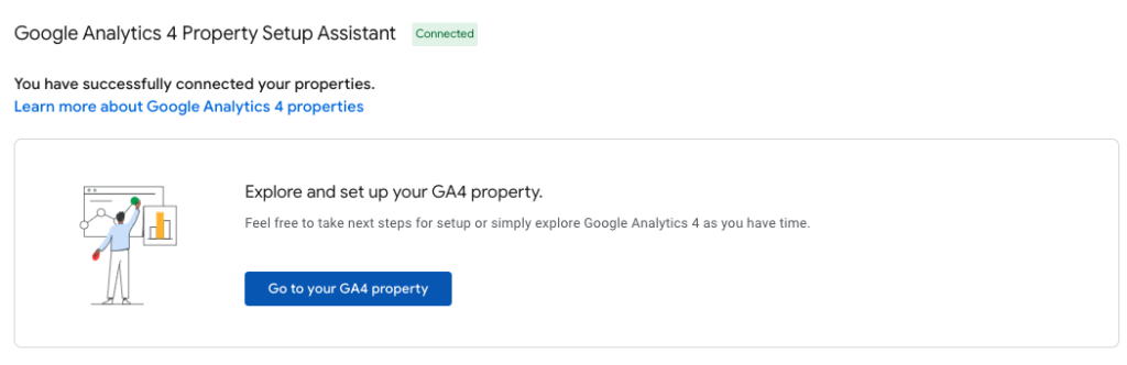 Google Analytics 4 Guide for Nonprofits - Property Confirmation